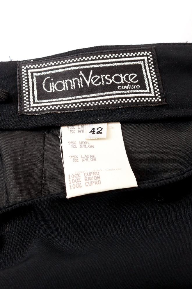 tassel skirt by Gianni Versace label @ Recess LA