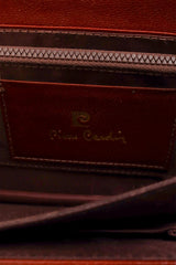 Vintage Pierre Cardin Chain Leather Envelope Clutch II signature @ Recess LA