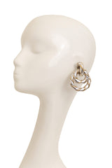 rope link drop earrings by Christian Dior on mannequin @ Recess LA