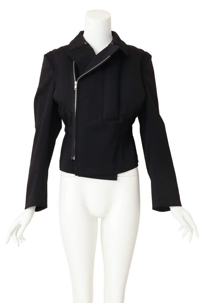 biker jacket by Comme des Garçons on mannequin @ Recess LA