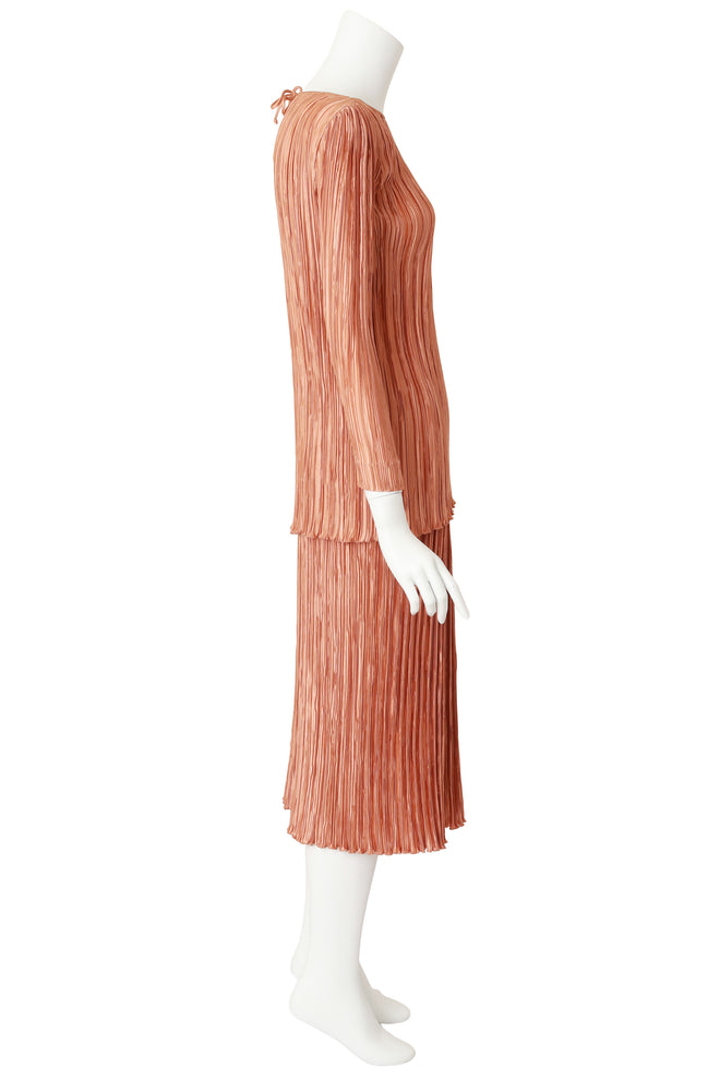 Top & Skirt Set by Mary McFadden on mannequin side @ Recess LA