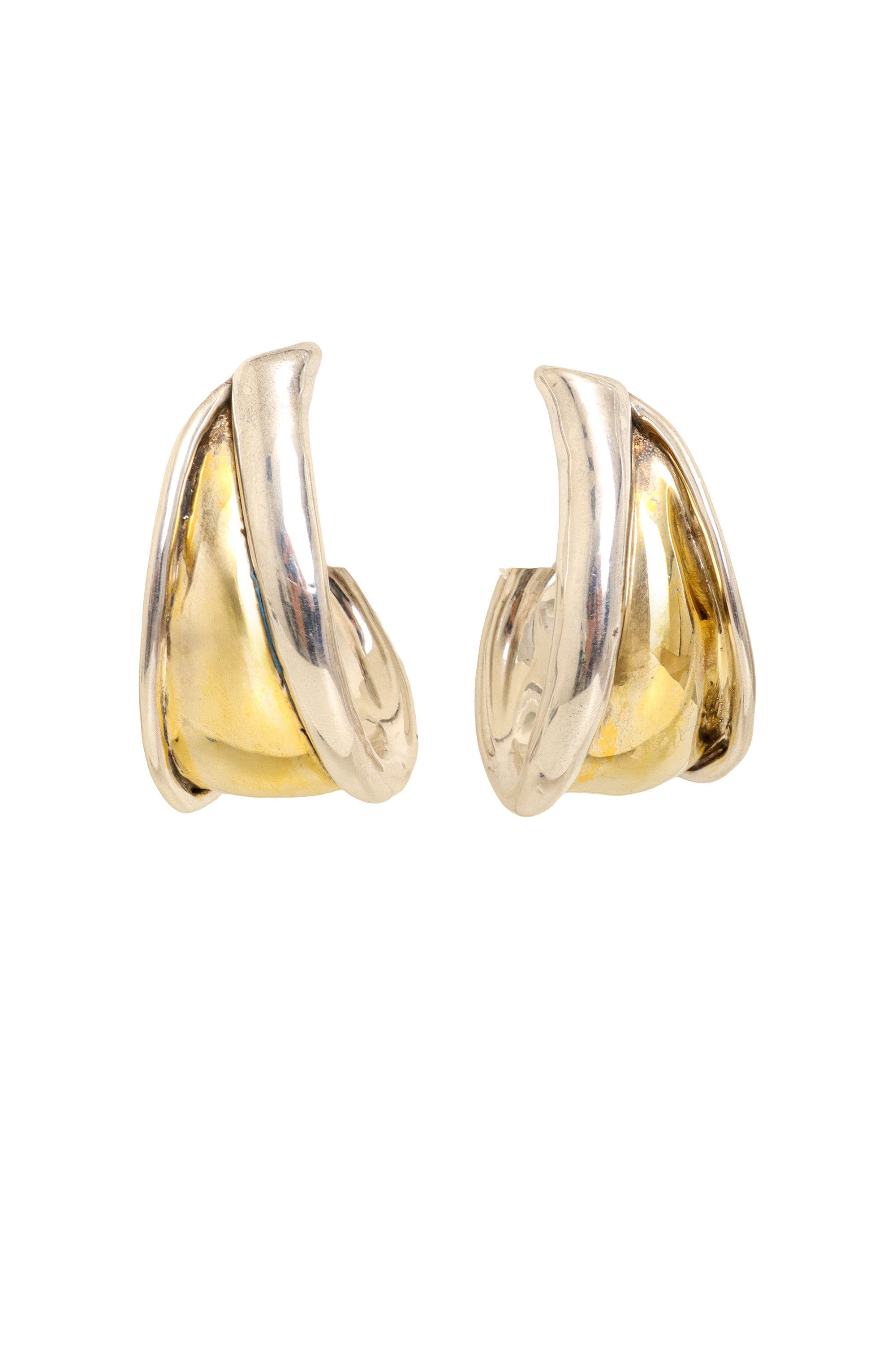  Sterling Mixed Metal Earrings by Varsano @ Recess LA