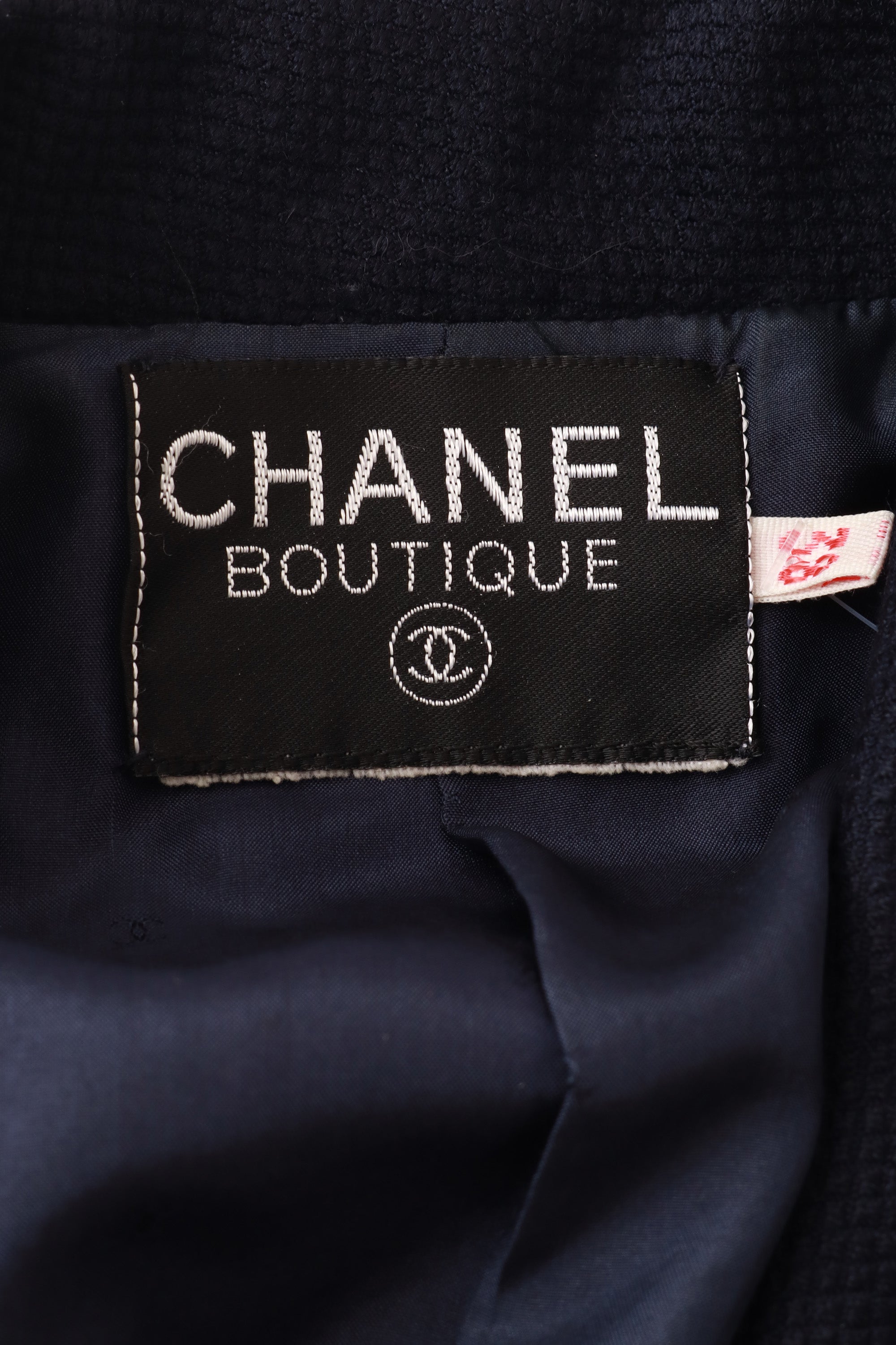 Wool Four Pocket Jacket and Skirt Set