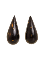 horn inlay earrings by Von Musulin @ Recess LA
