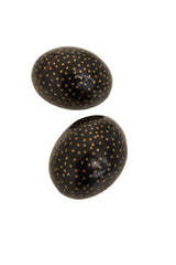 Sterling Egg Dot Earrings close @ Recess LA