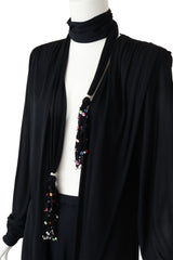 Jacket, Skirt & Scarf Set by Holly's Harp on mannequin close @ Recess LA