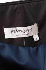 strapless jumpsuit by Yves Saint Laurent label @ Recess LA