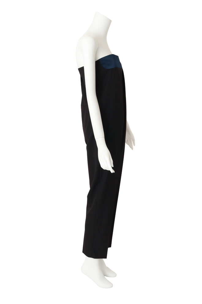 strapless jumpsuit by Yves Saint Laurent on mannequin side @ Recess LA