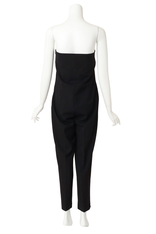 strapless jumpsuit by Yves Saint Laurent on mannequin back @ Recess LA