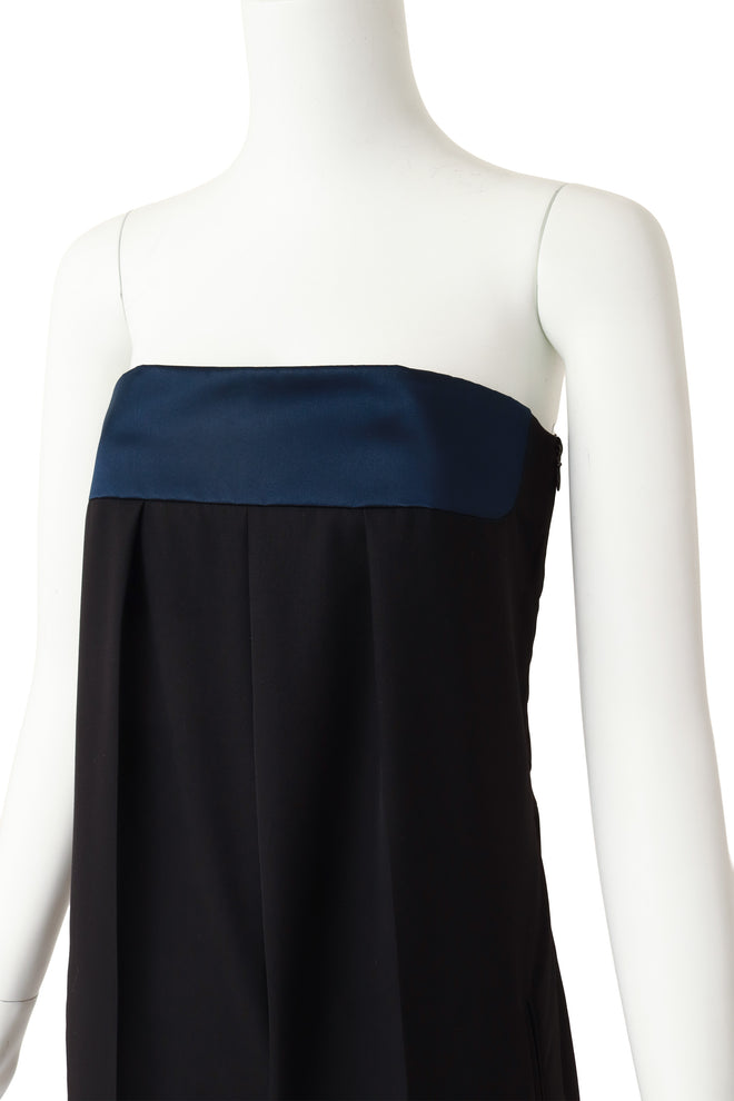 strapless jumpsuit by Yves Saint Laurent on mannequin close @ Recess LA