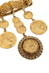 Coin Drop Brooch by Marla Buck close @ Recess LA
