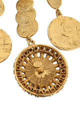 Coin Drop Brooch by Marla Buck cartouche @ Recess LA