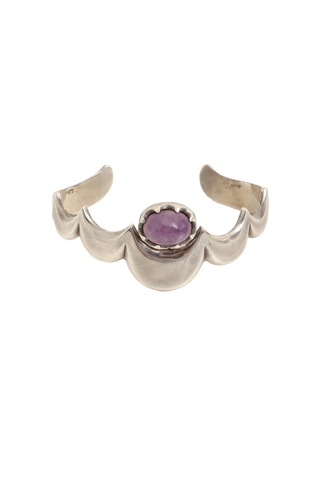 Vintage Taxco Sterling Crescent Bangle Bracelet @ Recess LA