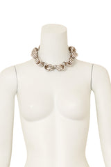Sculptural Knot Link Necklace by Laura Vogel on mannequin @ Recess LA