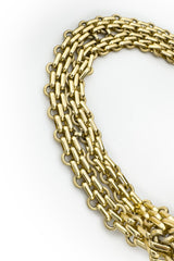 Vintage Raoul Calabro Faux Ostrich Chain Bag chain @recess la