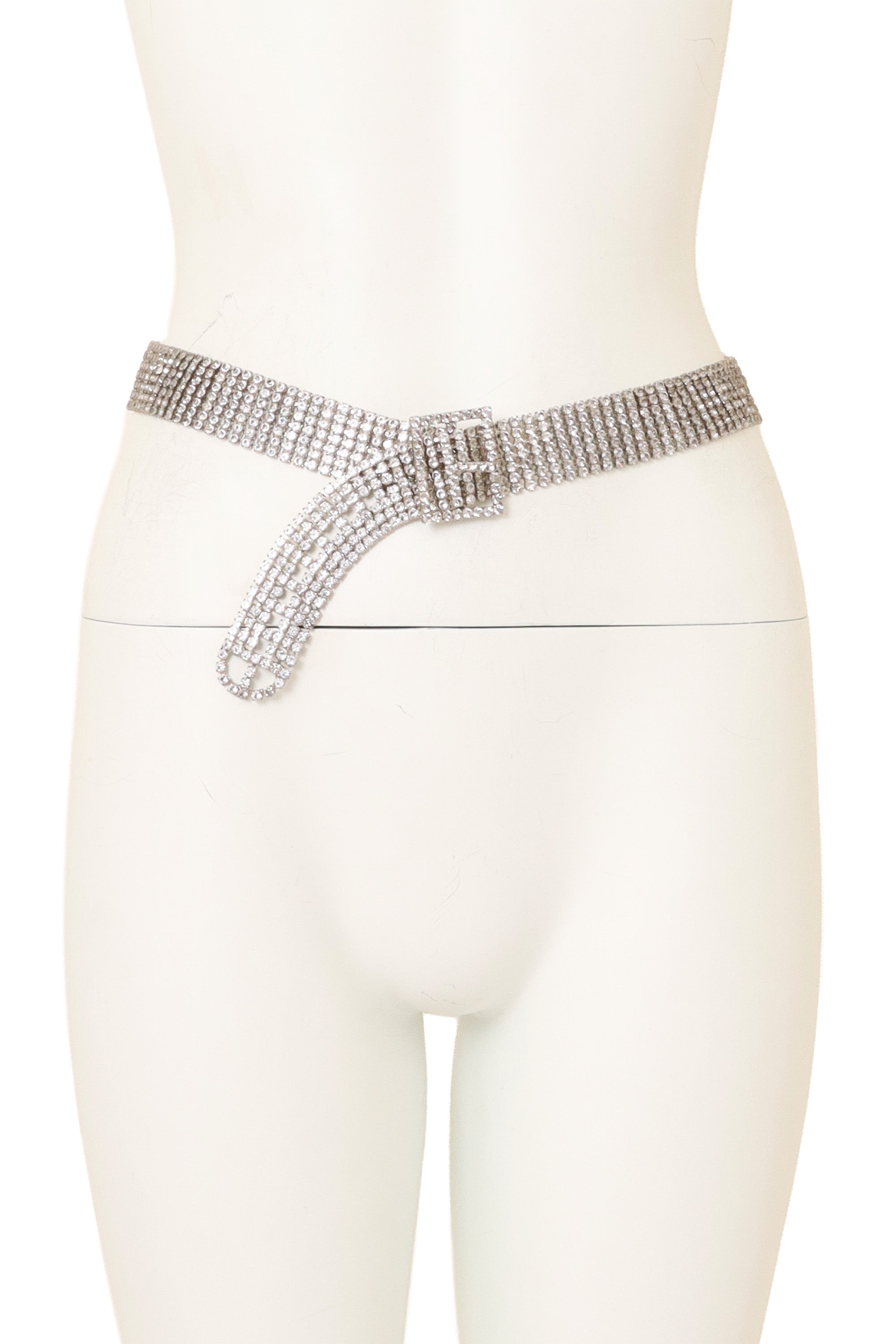 crystal mesh belt on mannequin @ Recess LA