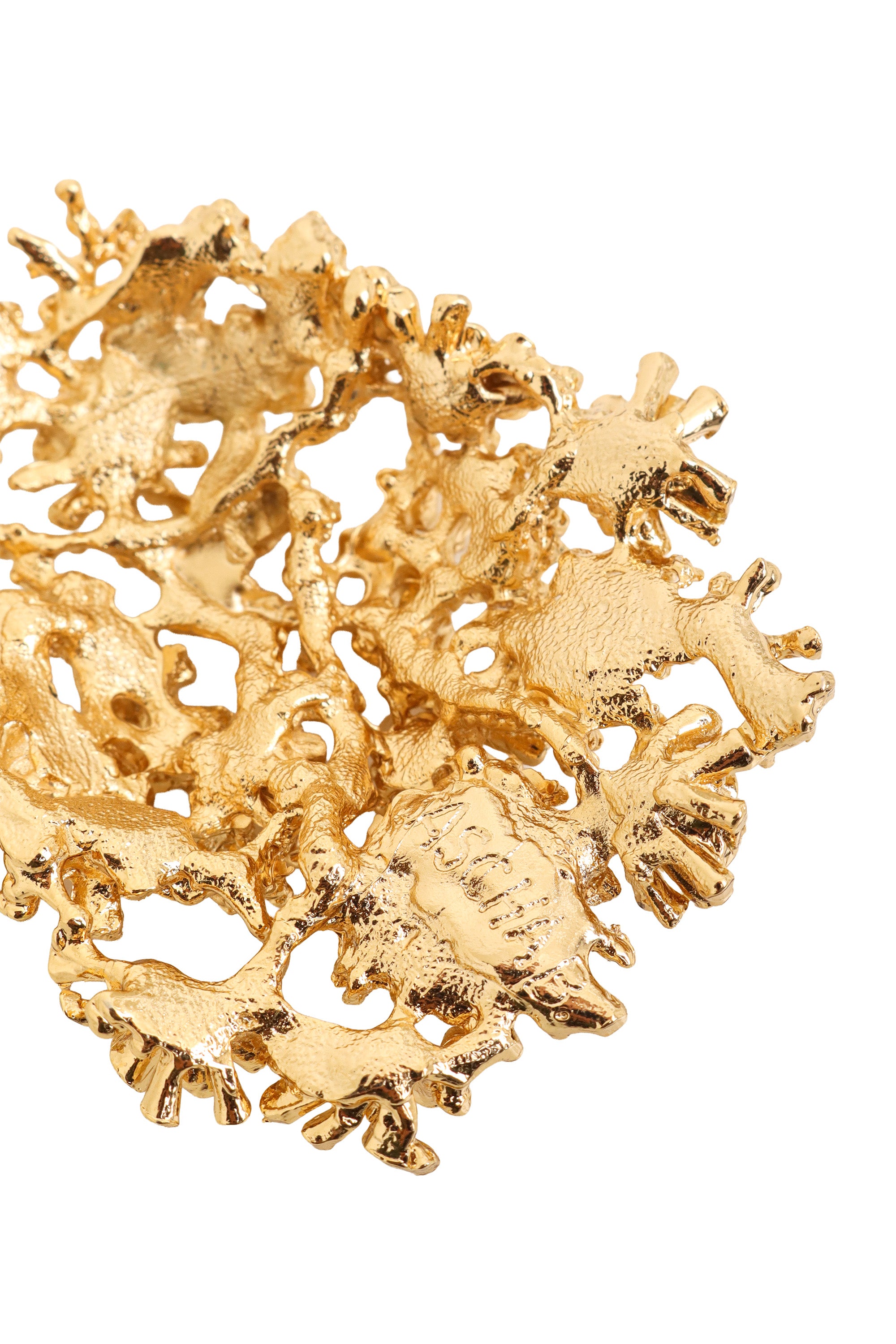 Brutalist Coral Pendant Necklace by Sascha B signature @ Recess LA