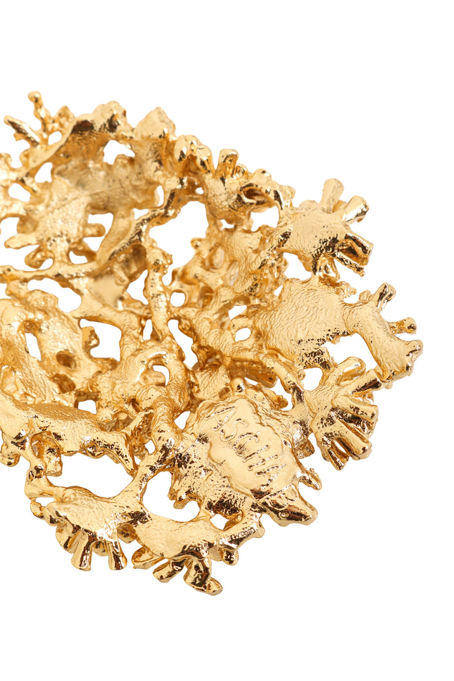 Brutalist Coral Pendant Necklace by Sascha B signature @ Recess LA