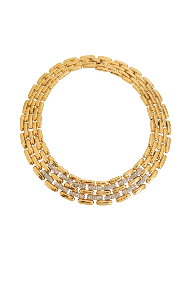 Pavé Bar Link Necklace by Givenchy @ Recess LA