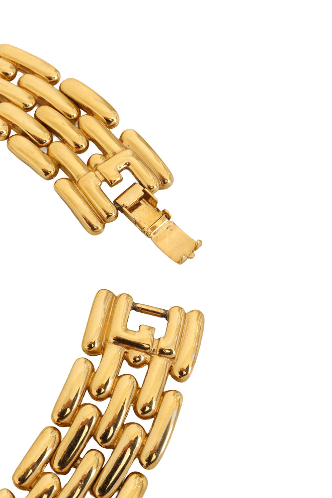 Pavé Bar Link Necklace by Givenchy clasp open @ Recess LA