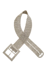 Vintage Wide Crystal Mesh Belt @ Recess LA