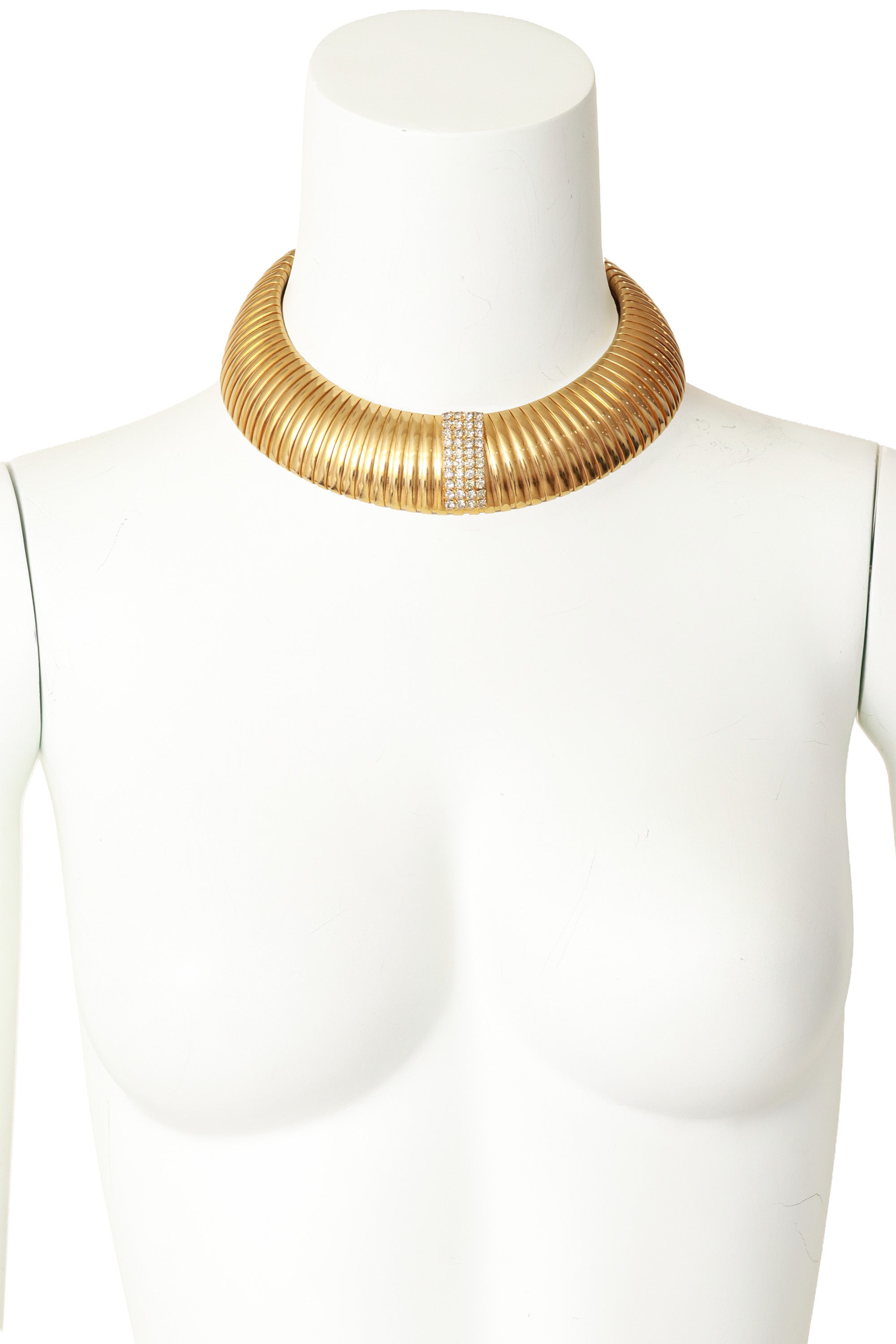 wide vintage collar necklace on mannequin @ Recess LA