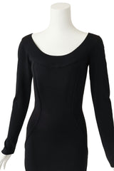 knit dress by Alaïa on mannequin close @ Recess LA