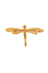 dragonfly brooch by Scherrer Paris back @ Recess LA