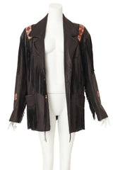 fringe jacket by Western Co on mannequin @ Recess LA