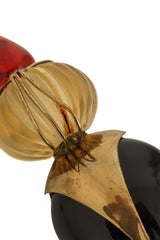 Lucite Perfume Brooch by Fabrice stain @ Recess LA