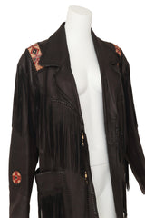 fringe jacket by Western Co on mannequin  close @ Recess LA