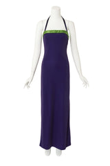 halter gown by Gianni Versace on mannequin @ Recess LA