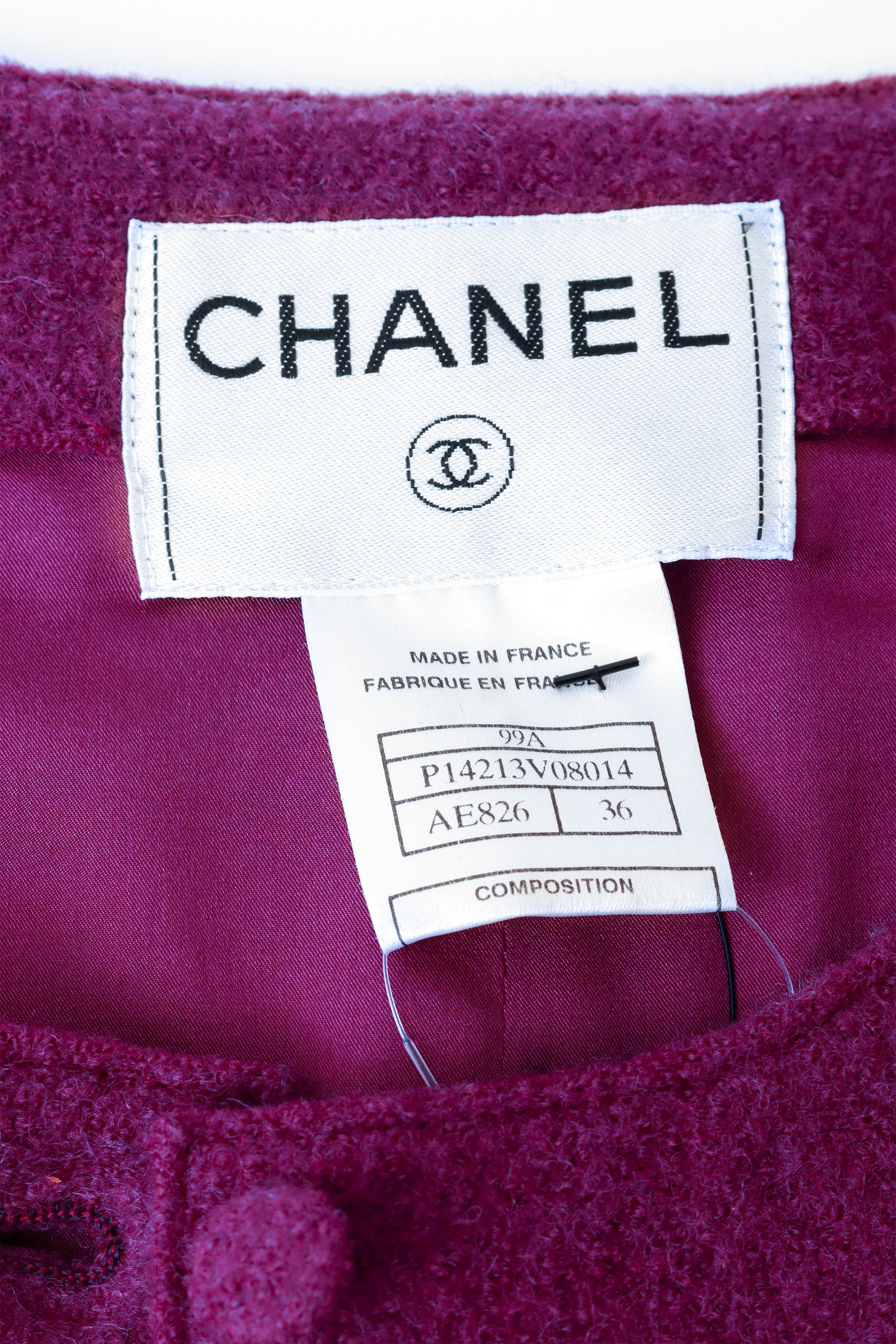 Wool jacket by Chanel label @ Recess LA