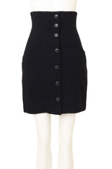 Vintage Junior Gaultier Textured Skirt on mannequin @ Recess LA