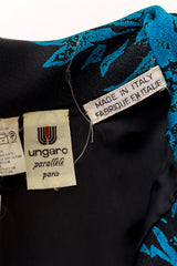 Ruched Floral Cocktail Dress