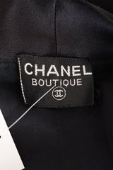 Vintage Chanel Bateau Bow Mini Dress label @ Recess LA