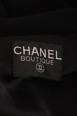 Vintage Chanel Scalloped Tulle Trim Blazer label @ Recess LA