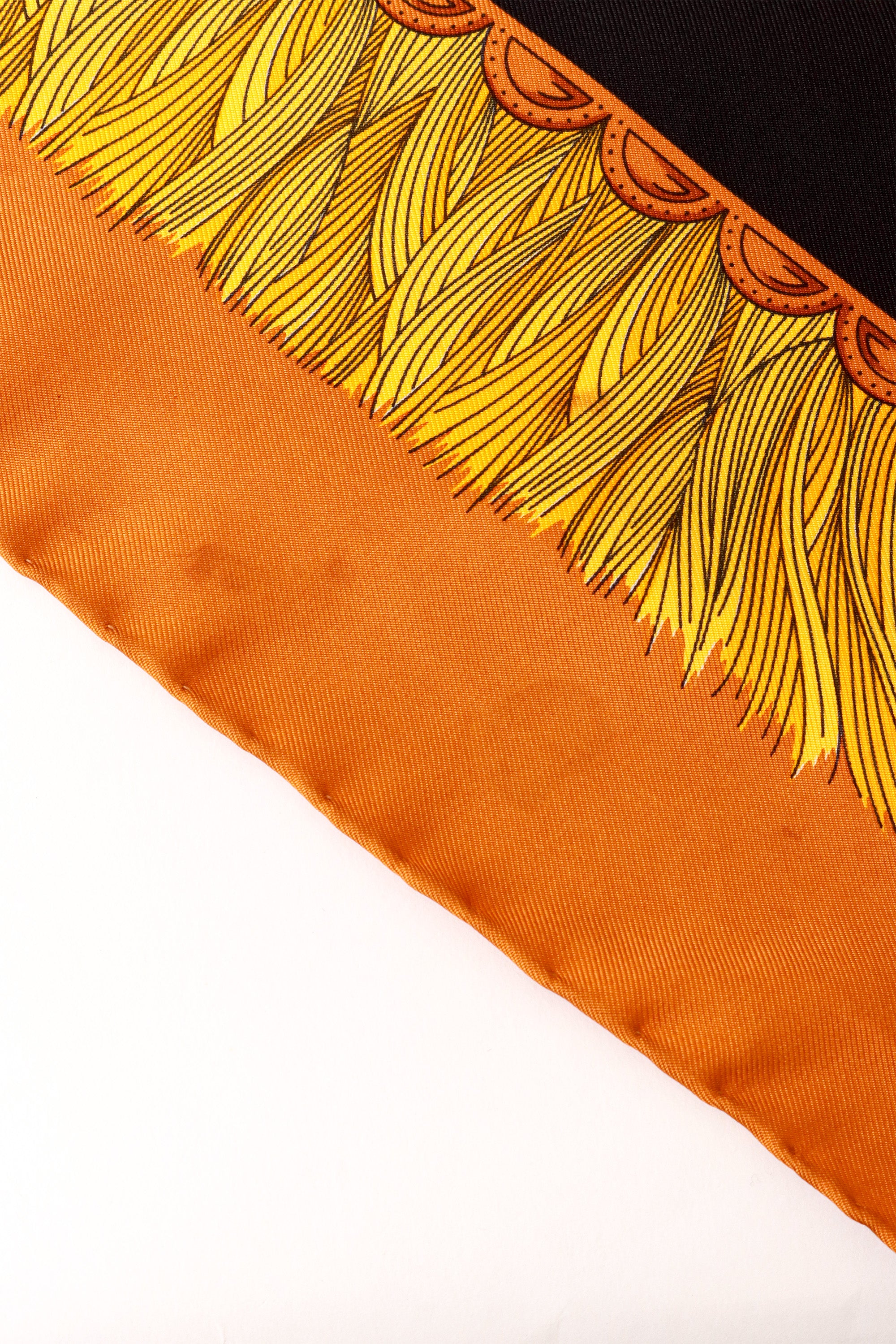 Chain Belt Silk Scarf