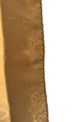 Vintage Cartier Logo & Bow Jacquard Scarf II hem @recess la