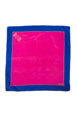 Vintage Cartier Logo & Bow Jacquard Scarf III @recess la