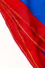 silk scarf by Cartier hems @ Recess LA