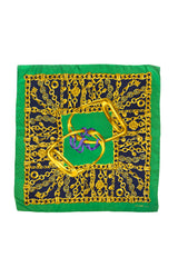 Vintage Celine Equestrian Stirrup Silk Scarf @recess la