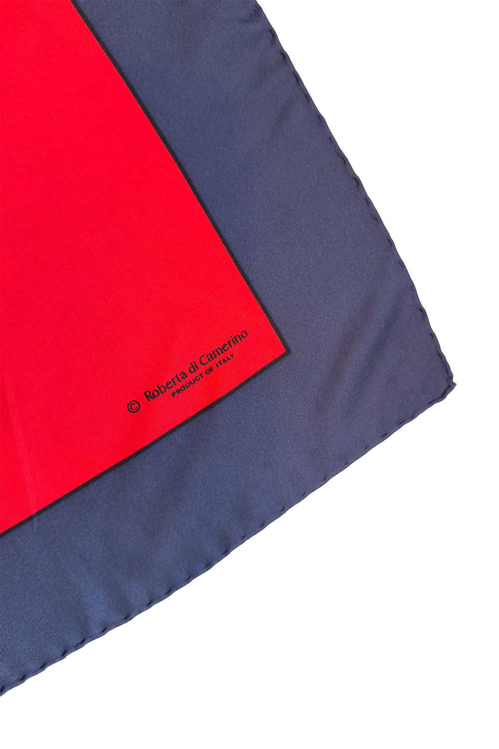 Vintage Roberta di Camerino Colorblock Logo Scarf signature @recess la