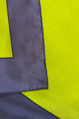 Vintage Roberta di Camerino Colorblock Logo Scarf wear @recess la