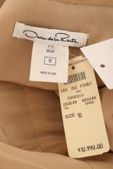 Vintage Oscar De La Renta Floral Cutout Velvet Duster Gown signature @ Recess LA
