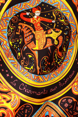 silk scarf by Hermés archer graphic @ Recess LA