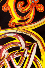 silk scarf by Hermés signature @ Recess LA