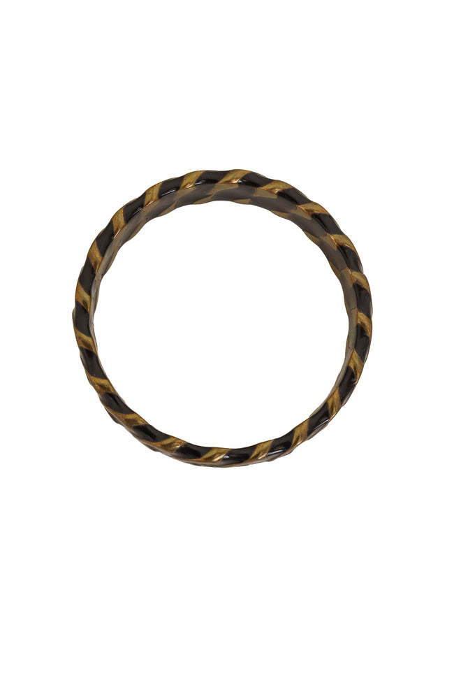 resin bangle bracelet by Chanel from above @ Recess LA