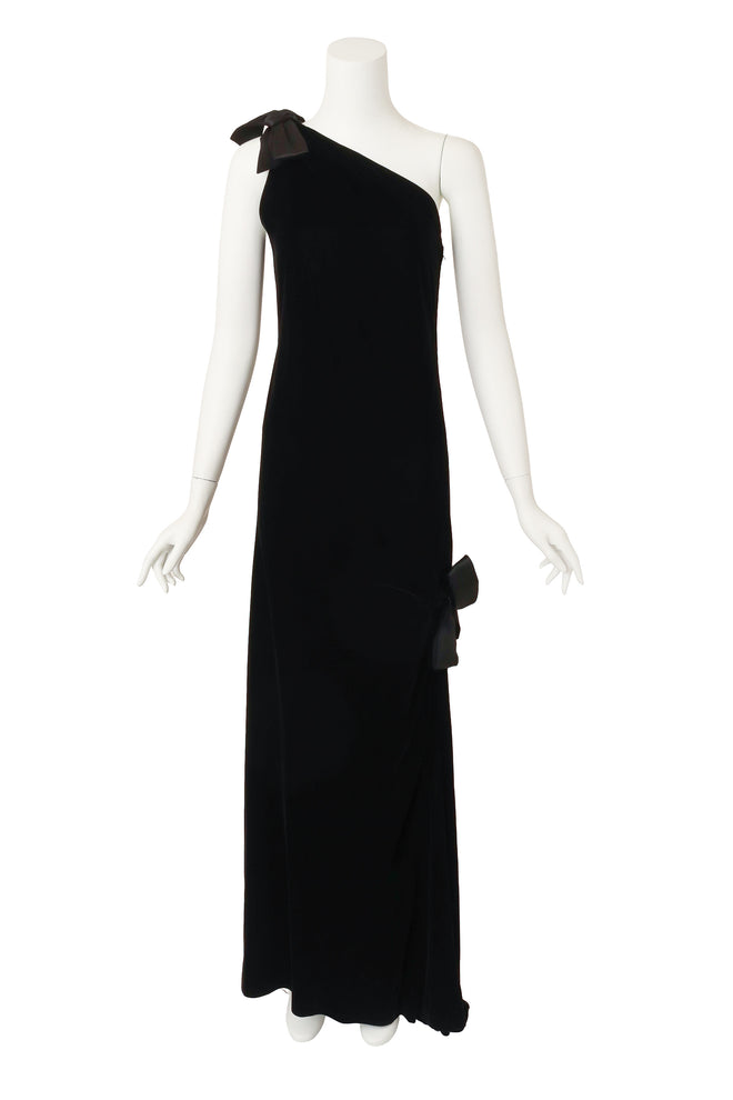 Velvet Bow Dress by Adolfo @ Recess LA