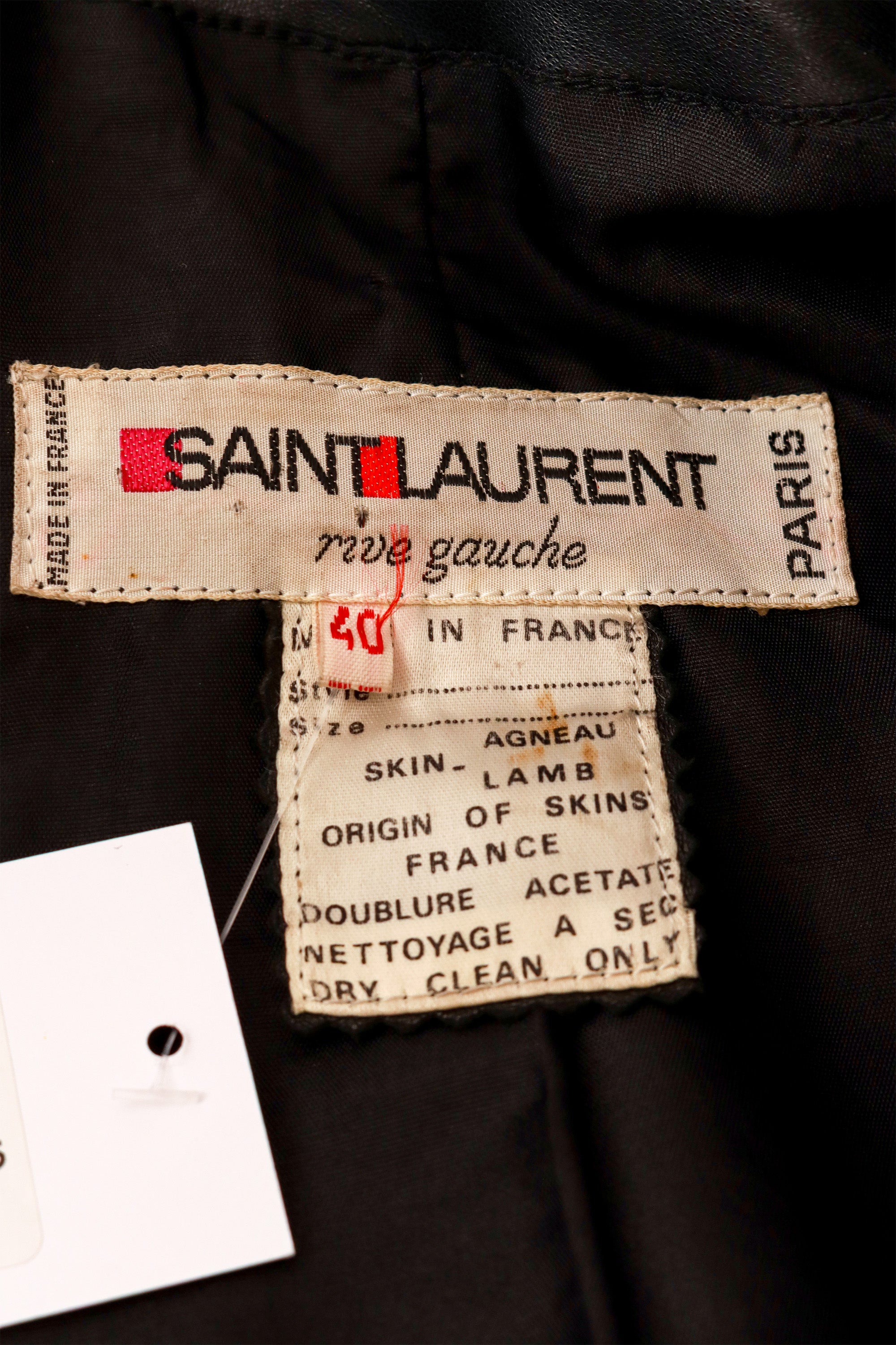 trench coat by Saint Laurent label @ Recess LA